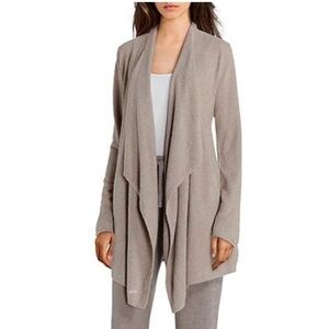 Barefoot Dreams Bamboo Chic Lite Cardigan. Brown size S/M